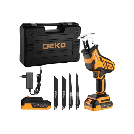 Пила сабельная Deko DKRS20-Li-ion аккум. 3000ход/мин ДА (085-107...