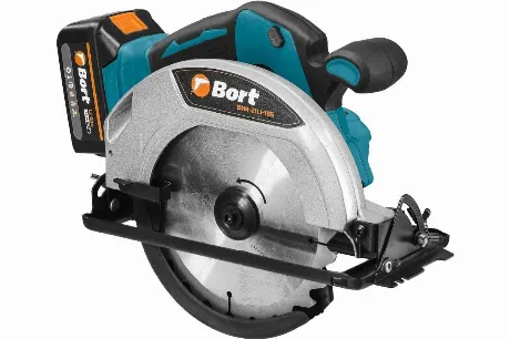 Пила циркулярная аккумуляторная Bort BHK-21Li-185 (2*3,0 Ач + ЗУ...