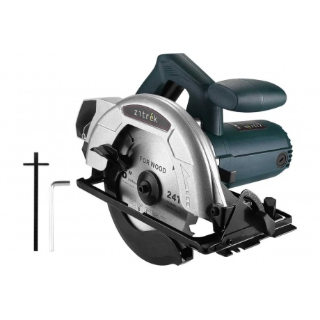 Дисковая (циркулярная) пила Zitrek ZKCS1400, 1400Вт, 165мм диск - фото 3
