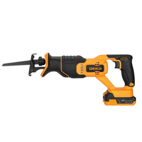 Сабельная пила аккумуляторная DEKO DKRS20, 20В, 2х2.5Ач - фото 3