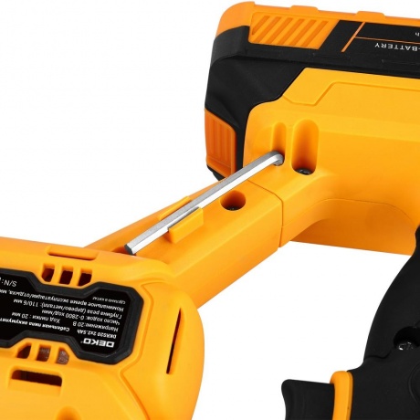 Сабельная пила аккумуляторная DEKO DKRS20, 20В, 2х2.5Ач - фото 4