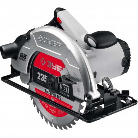 Пила циркулярная(дисковая) ЗУБР d 235 мм, 2200 Вт, (ПД-85)