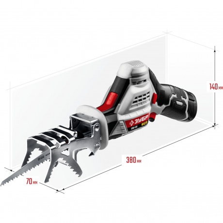 Пила сабельная СПЛ-121 ЗУБР - фото 3