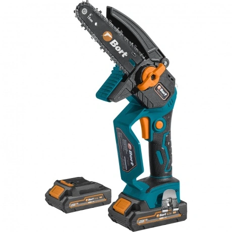Пила цепная аккумуляторная Bort BKS-216-Li (2 АКБ + ЗУ)