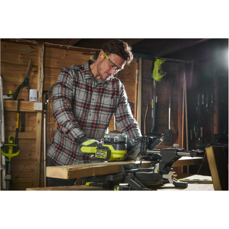 Пила торцовочная Ryobi 18В RMS18190-0 5133005502 - фото 14
