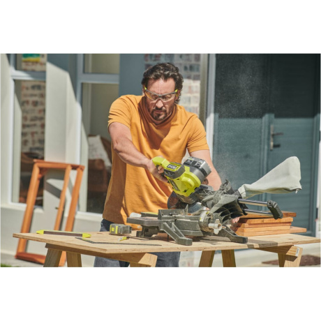 Пила торцовочная Ryobi 18В RMS18190-0 5133005502 - фото 15