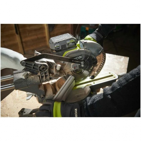 Пила торцовочная Ryobi 18В RMS18190-0 5133005502 - фото 7