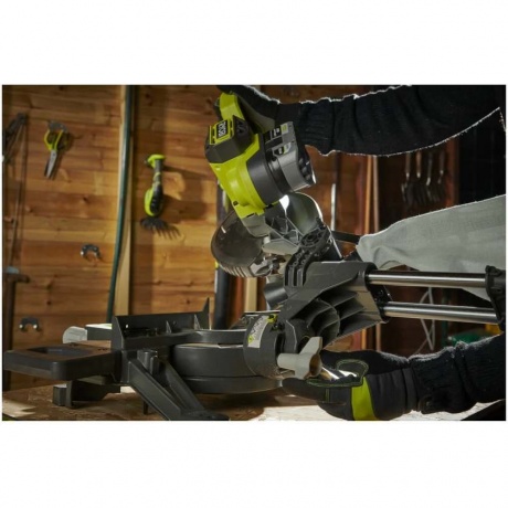 Пила торцовочная Ryobi 18В RMS18190-0 5133005502 - фото 10
