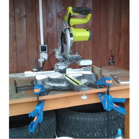 Пила торцовочная Ryobi EMS216L 5133001197 - фото 19