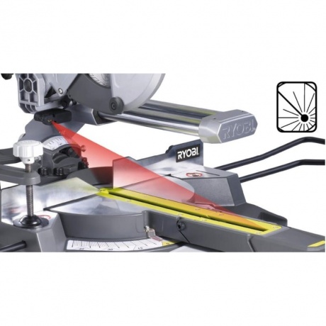 Пила торцовочная Ryobi EMS216L 5133001197 - фото 4