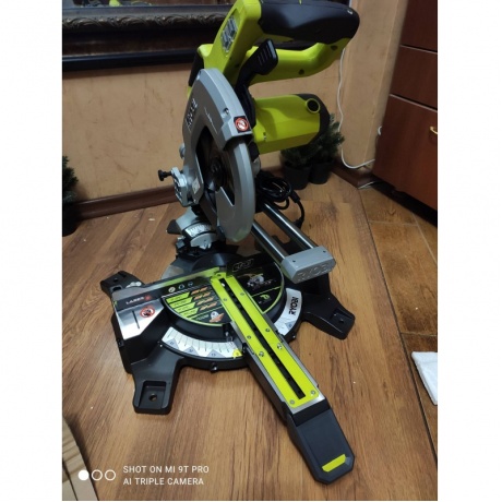 Пила торцовочная Ryobi EMS216L 5133001197 - фото 9