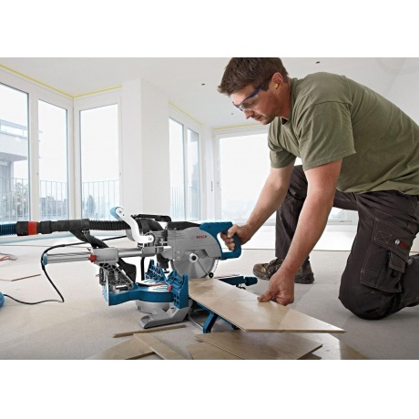 Торцовочная пила Bosch GCM 800 SJ (601B19000) - фото 9