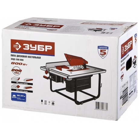 Пила настольная Зубр ЗПДС-200-800 - фото 4