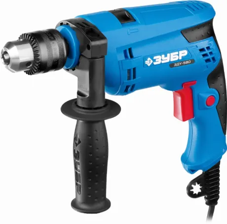 Дрель ударная Зубр ЗДУ-580 ЭРМ2