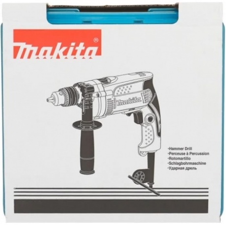 Дрель ударная Makita HP1630K 710Вт - фото 2