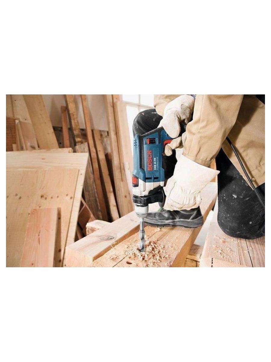 Дрель электрическая Bosch GSB 16 RE (0.601.14E.500) ударная - фото 3