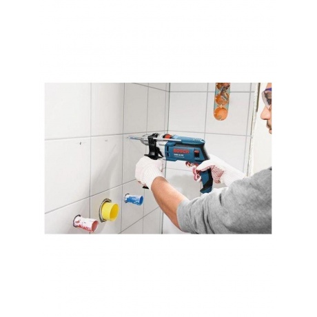 Дрель электрическая Bosch GSB 16 RE (0.601.14E.500) ударная - фото 4