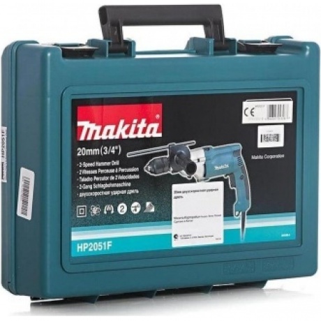 Дрель электрическая Makita HP2051F ударная - фото 2