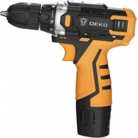 Аккумуляторная дрель-шуруповерт DEKO Banger 12V SET 3 в кейсе, 2х2.0Ач, з/у - фото 6