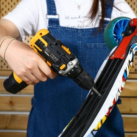 Аккумуляторная дрель-шуруповерт DEKO Banger 12V SET 3 в кейсе, 2х2.0Ач, з/у - фото 7