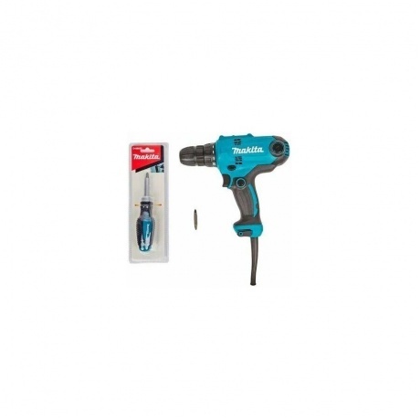 Дрель-шуруповерт Makita DF0300X1 320Вт патрон:быстрозажимной - фото 2