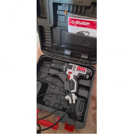 Дрель-шуруповерт сетевая ЗУБР 500 Вт, 45 Н·м, кейс, (ДШ-М3-500-2 К) - фото 9