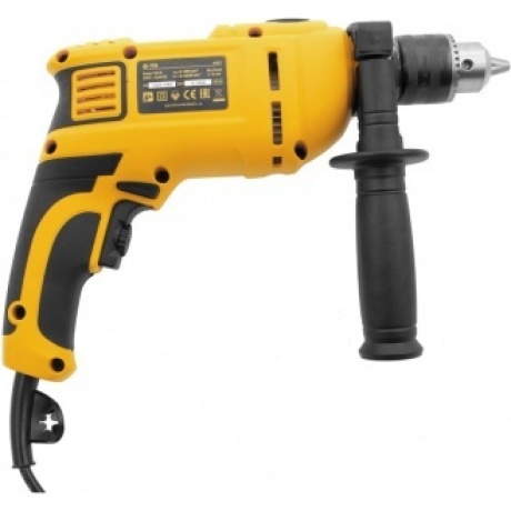 Дрель ударная ID-750, 750 Вт, 0-3000 об/мин, 48000 уд/мин Denzel - фото 3