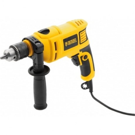 Дрель ударная ID-750, 750 Вт, 0-3000 об/мин, 48000 уд/мин Denzel - фото 4