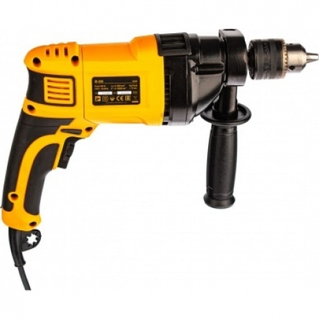 Дрель ударная ID-850, 850 Вт, 0-3000 об/мин, 48000 уд/мин Denzel - фото 4
