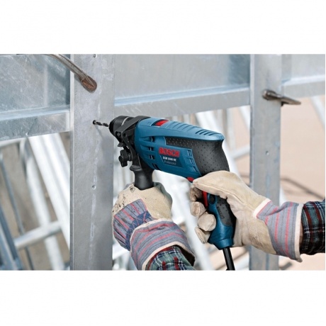 Дрель электрическая Bosch GSB 1600 RE (0601228200) ударная - фото 11