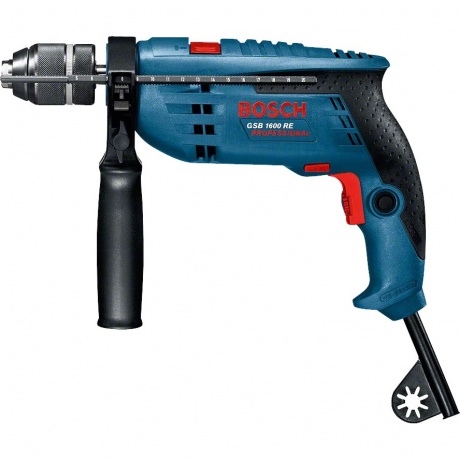 Дрель электрическая Bosch GSB 1600 RE (0601228200) ударная - фото 12