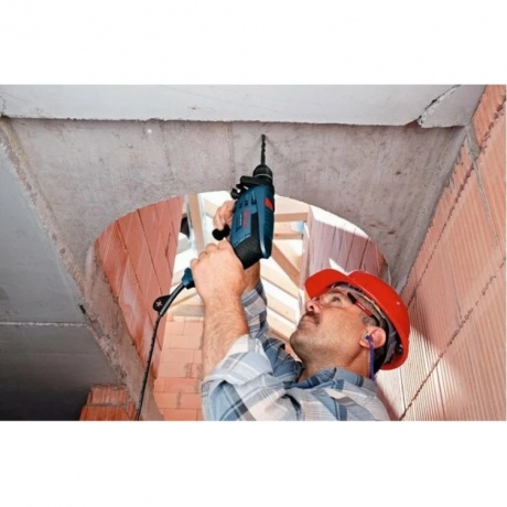 Дрель электрическая Bosch GSB 1600 RE (0601228200) ударная - фото 6