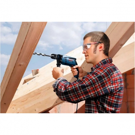 Дрель электрическая Bosch GSB 1600 RE (0601228200) ударная - фото 8