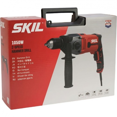Сетевая ударная дрель SKIL HD1523, 1050 Вт, 13 мм - фото 11