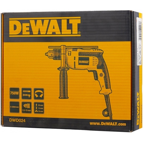 Дрель ударная DeWalt DWD024 - фото 10