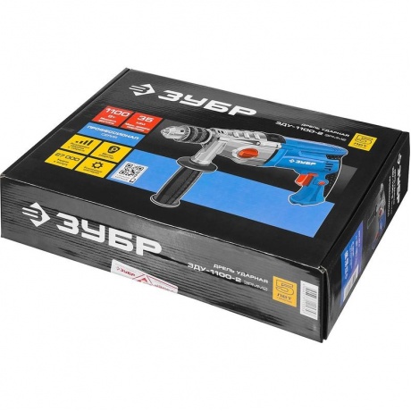 Дрель ударная Зубр ЗДУ-1100-2 ЭРММ2 - фото 7