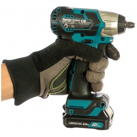 Гайковерт аккумуляторный Makita TW160DWAE - фото 11