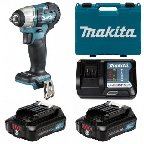 Гайковерт аккумуляторный Makita TW160DWAE - фото 3