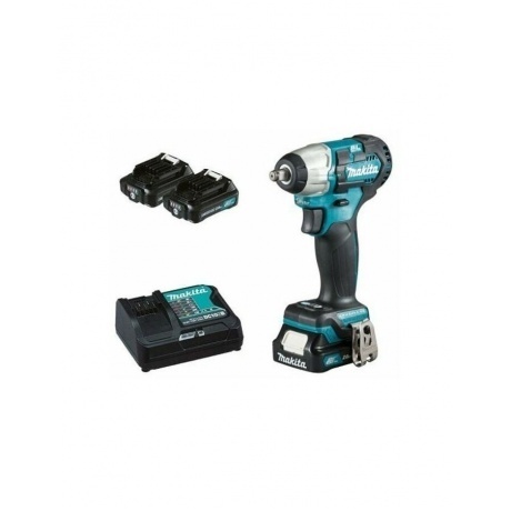 Гайковерт аккумуляторный Makita TW160DWAE - фото 9