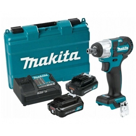 Гайковерт аккумуляторный Makita TW160DWAE - фото 10