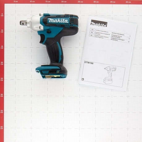 Гайковерт аккумуляторный Makita DTW190Z - фото 12