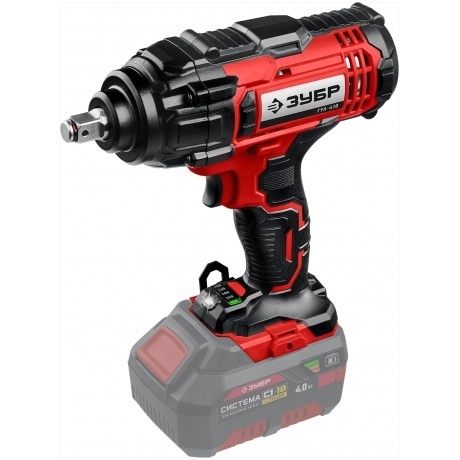 

Гайковерт ударный (ГУЛ-410) ЗУБР С1-18, 18 В, 400 Н·м, без АКБ