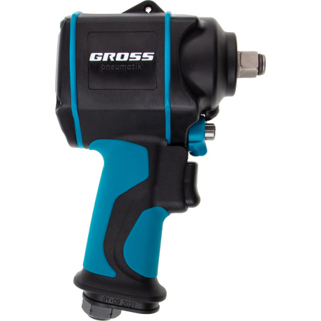 Гайковёрт пневматический ударный G985, 1/2",Twin Hammer, 610 Нм, 9000 об/мин, композитный Gross (57440) - фото 9