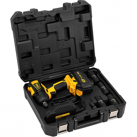 Гайковерт ударный аккумуляторный бесщет CIW-IB-300, Li-ion, 18В, 300Нм Denzel - фото 4