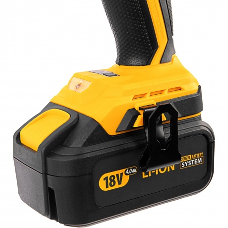 Гайковерт ударный аккумуляторный бесщет CIW-IB-300, Li-ion, 18В, 300Нм Denzel - фото 7