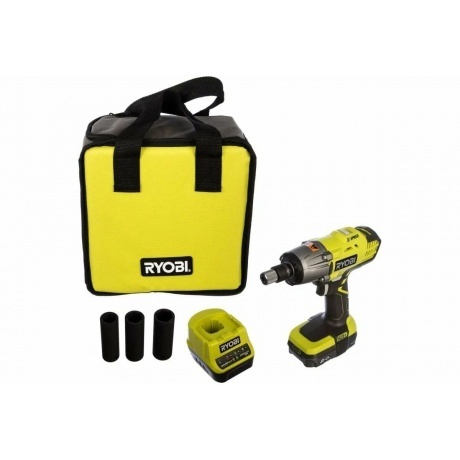 Гайковерт аккумуляторный Ryobi One+ R18IW3-120S 5133003574 - фото 3