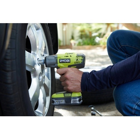 Гайковерт аккумуляторный Ryobi One+ R18IW3-120S 5133003574 - фото 5
