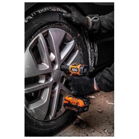 Гайковерт бесщеточный аккумуляторный ударный AEG BSS18S12BL-0 4935472279 - фото 12