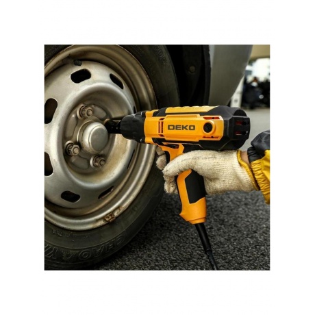 Гайковерт сетевой ударный DEKO DKIW1000, 1000 Вт, 400 Нм - фото 5