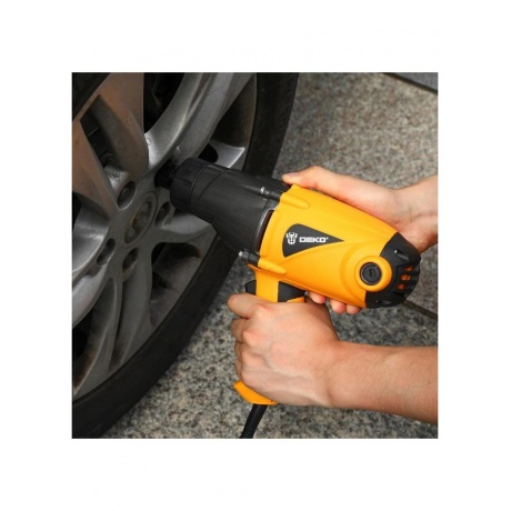 Гайковерт сетевой ударный DEKO DKIW1350, 1350 Вт, 650 Нм - фото 6